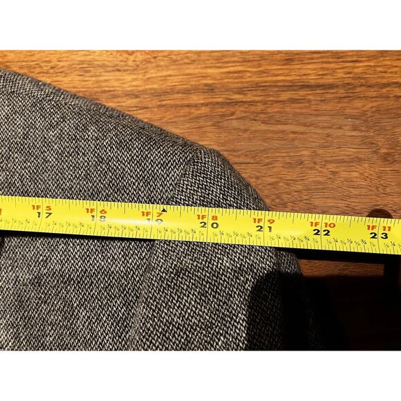 Jos. A. Bank 44L Mens Sports Coat Blazer Gray‎ Charcoal Wool Cashmere Italy - Picture 9 of 16